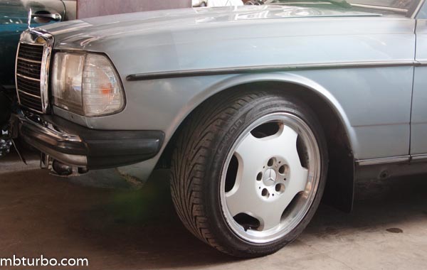 w123 17inch rims