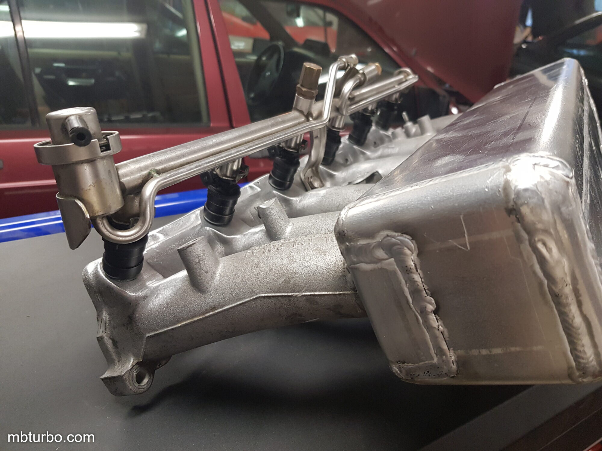 M103 turbo intake manifold